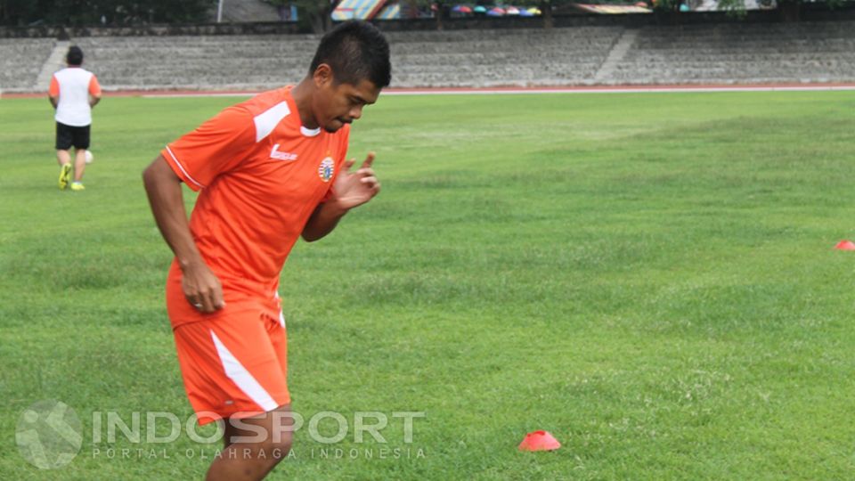 Kapten Persija Jakarta, Bambang Pamungkas. Copyright: © Beny Raharjo/INDOSPORT